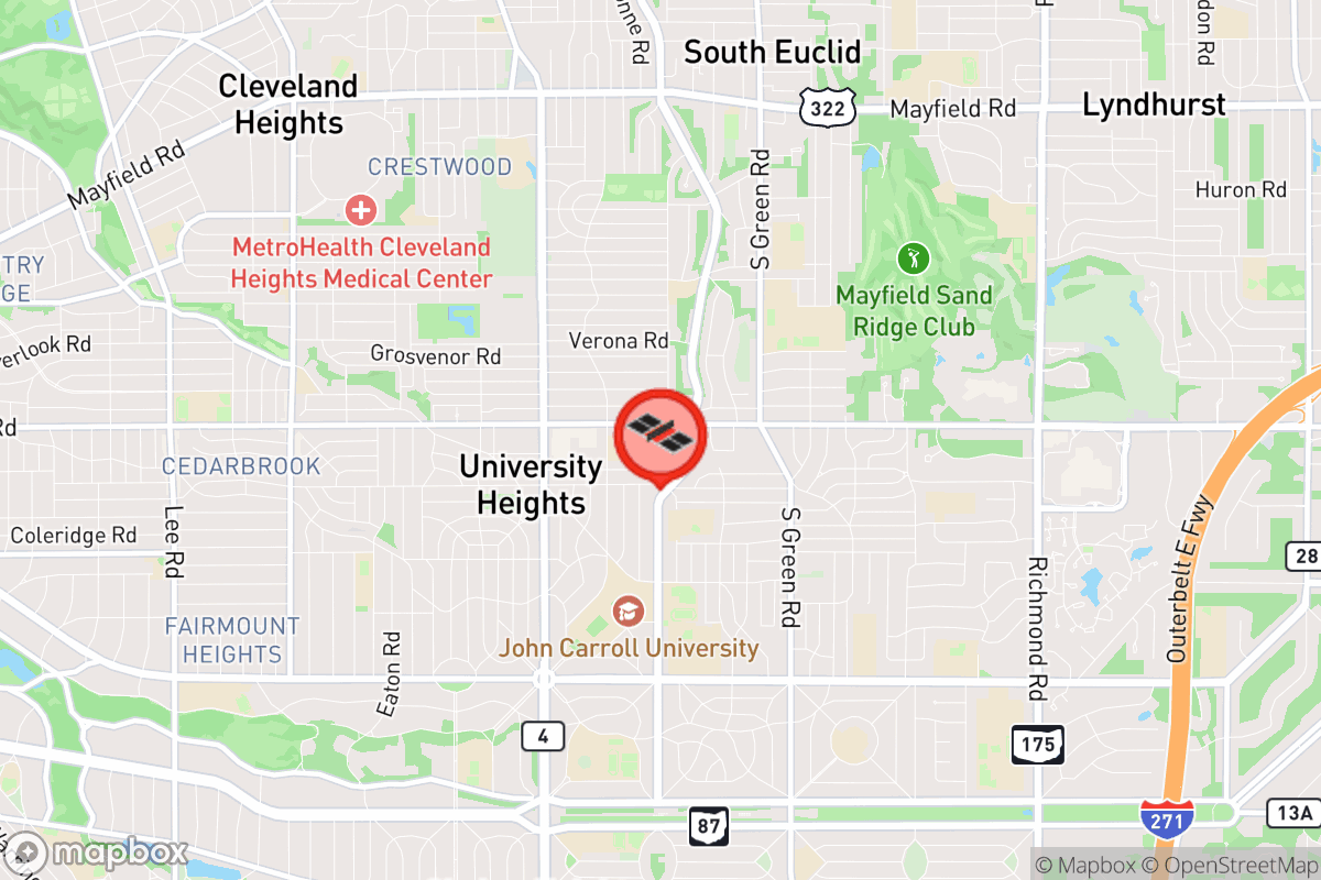 Static map screenshot of the place