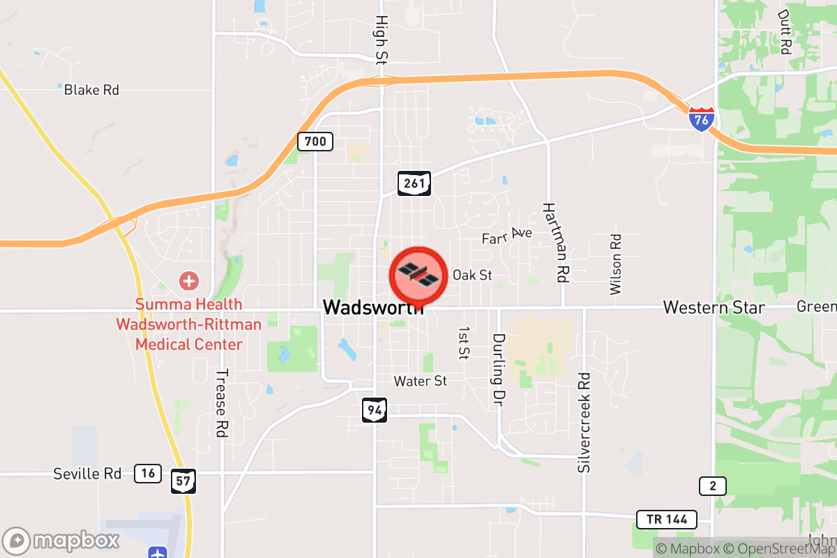 Static map screenshot of the place