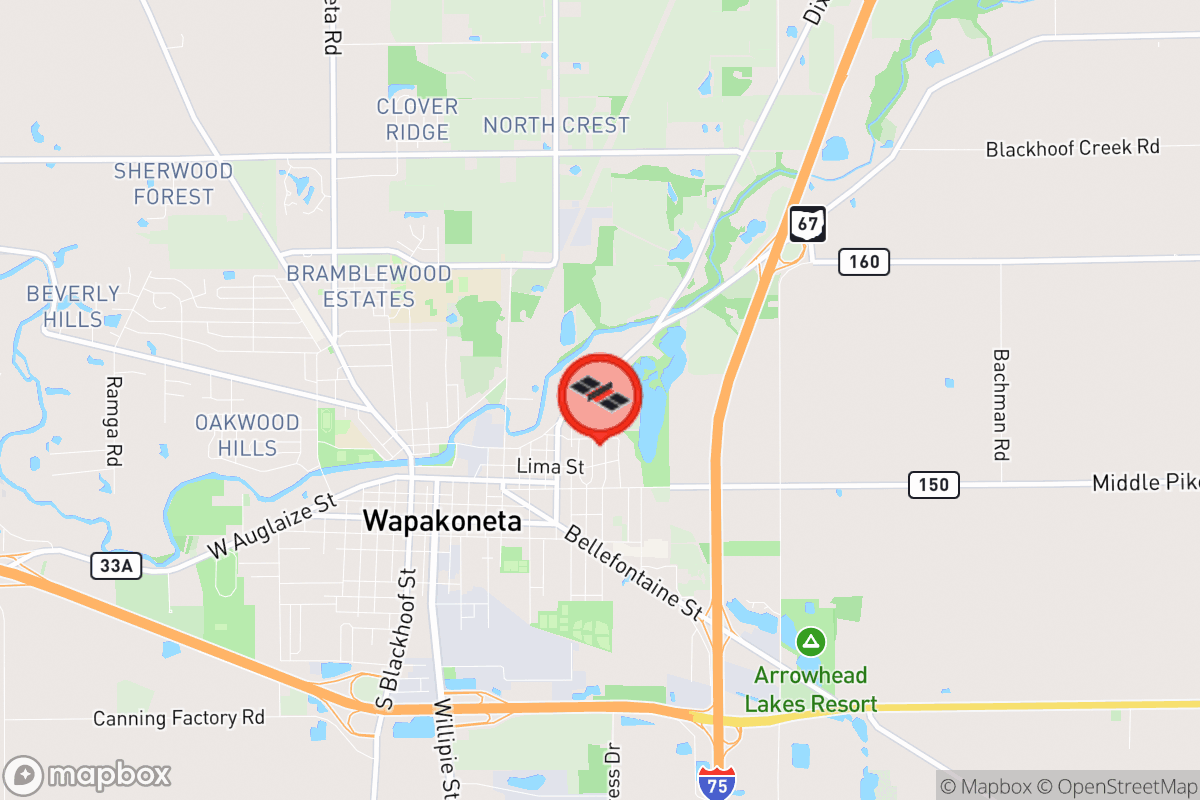 Static map screenshot of the place