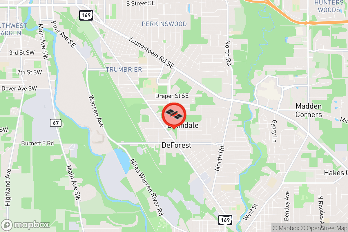 Static map screenshot of the place