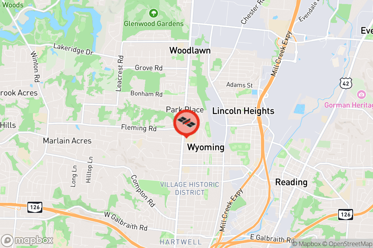 Static map screenshot of the place