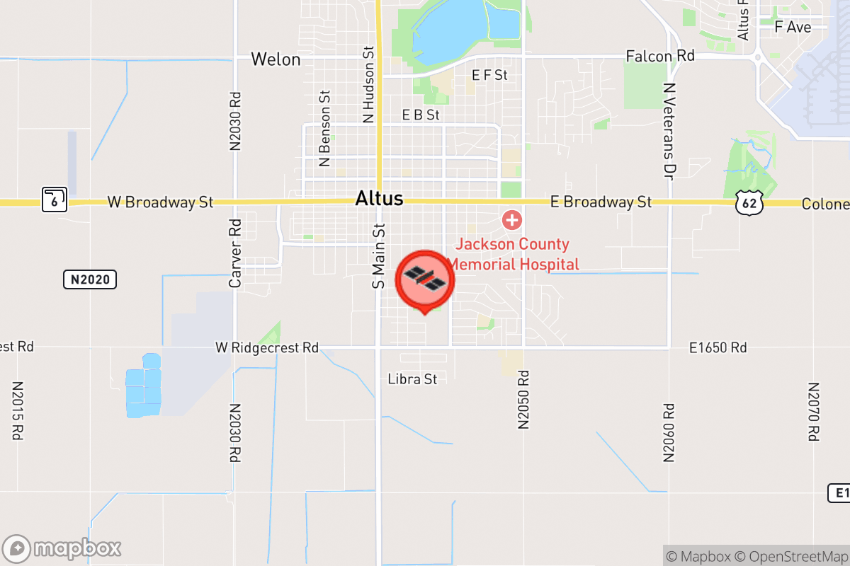 Static map screenshot of the place