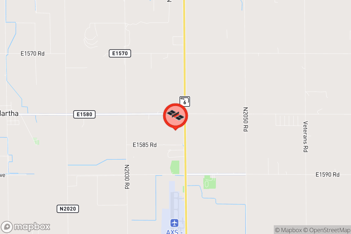 Static map screenshot of the place