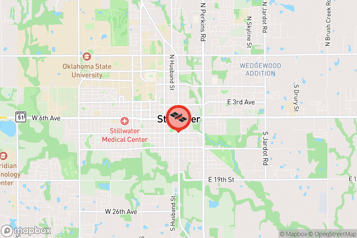 Static map screenshot of the place