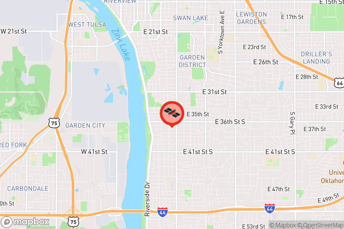 Static map screenshot of the place