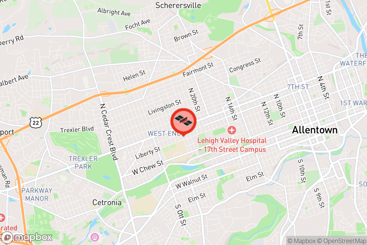 Static map screenshot of the place