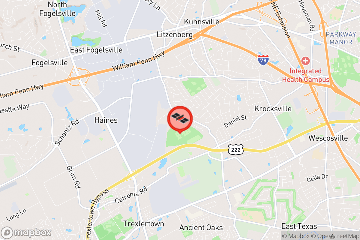 Static map screenshot of the place