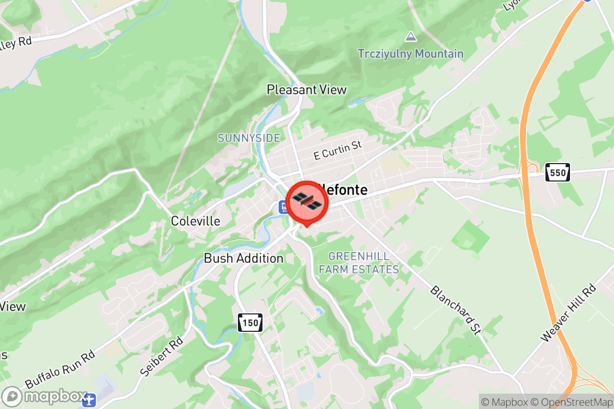 Static map screenshot of the place