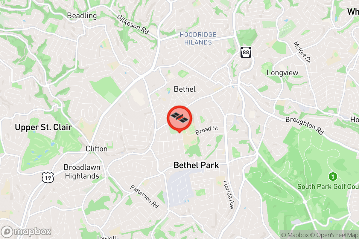 Static map screenshot of the place