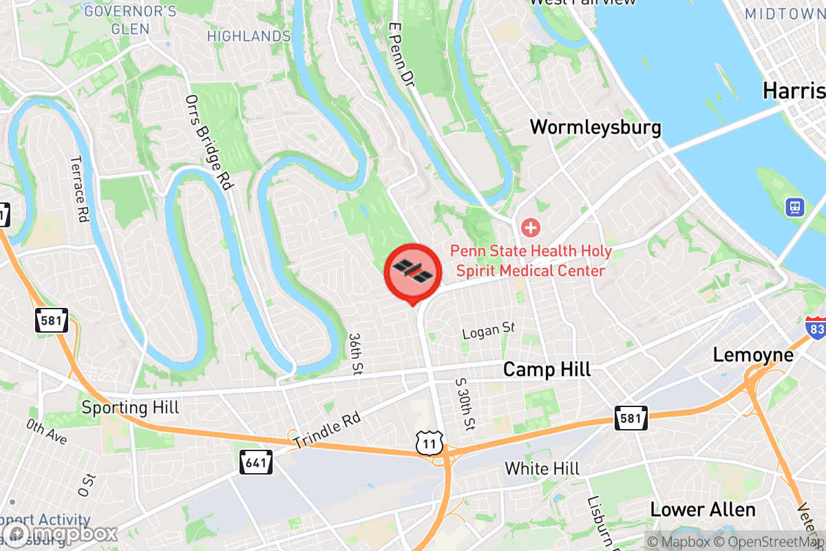 Static map screenshot of the place