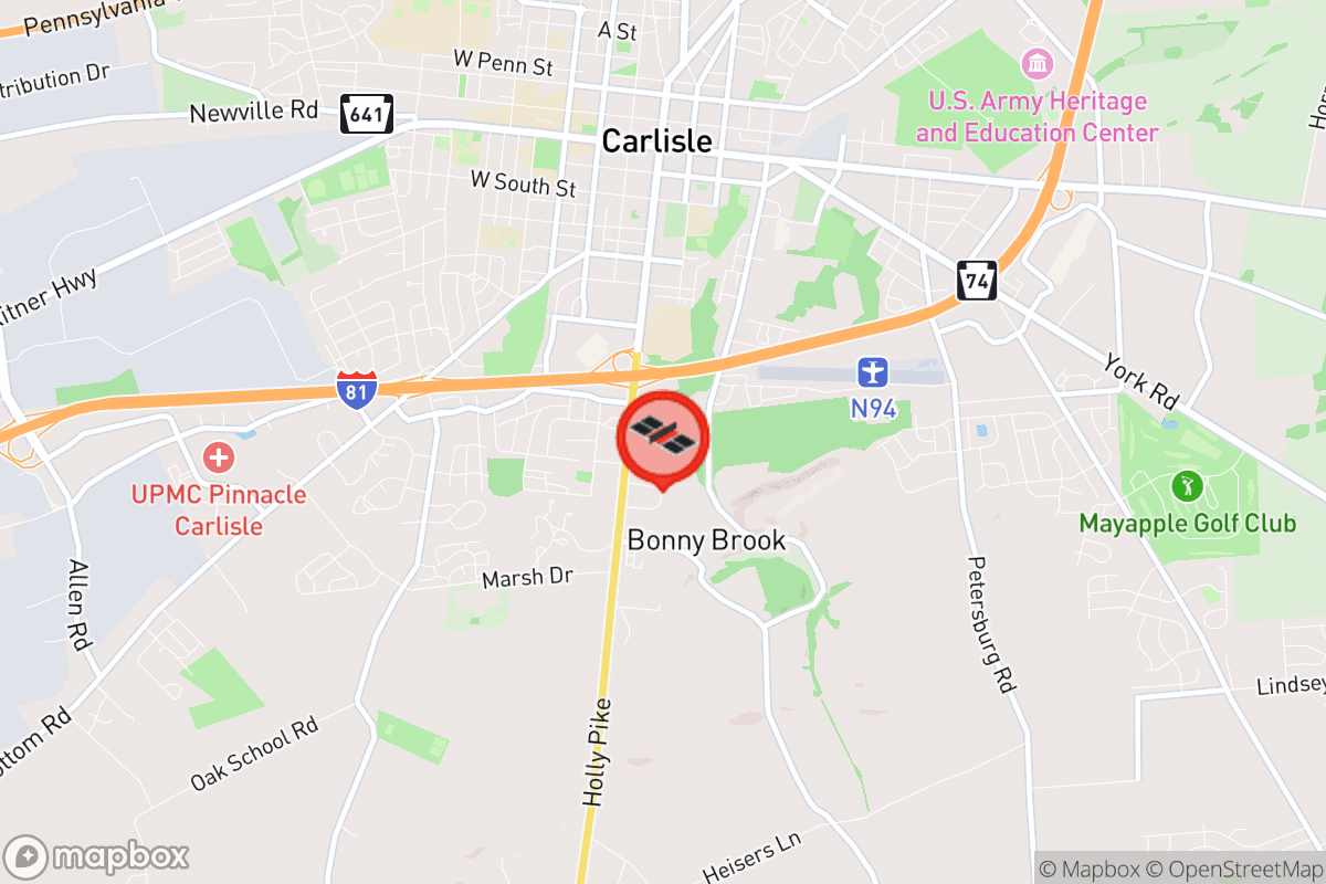 Static map screenshot of the place