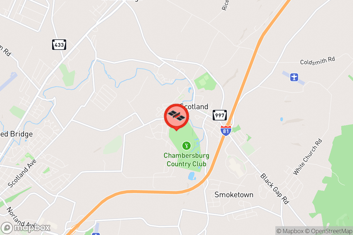 Static map screenshot of the place