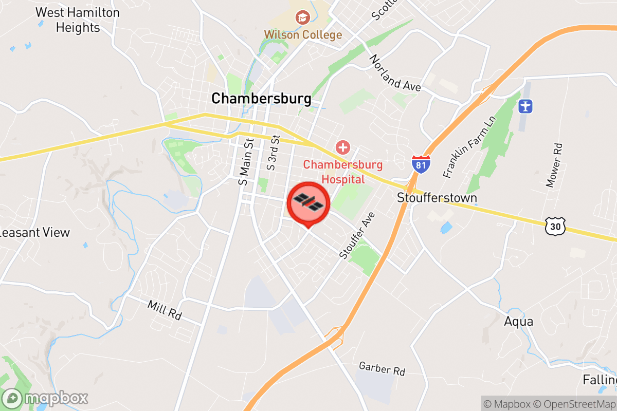 Static map screenshot of the place