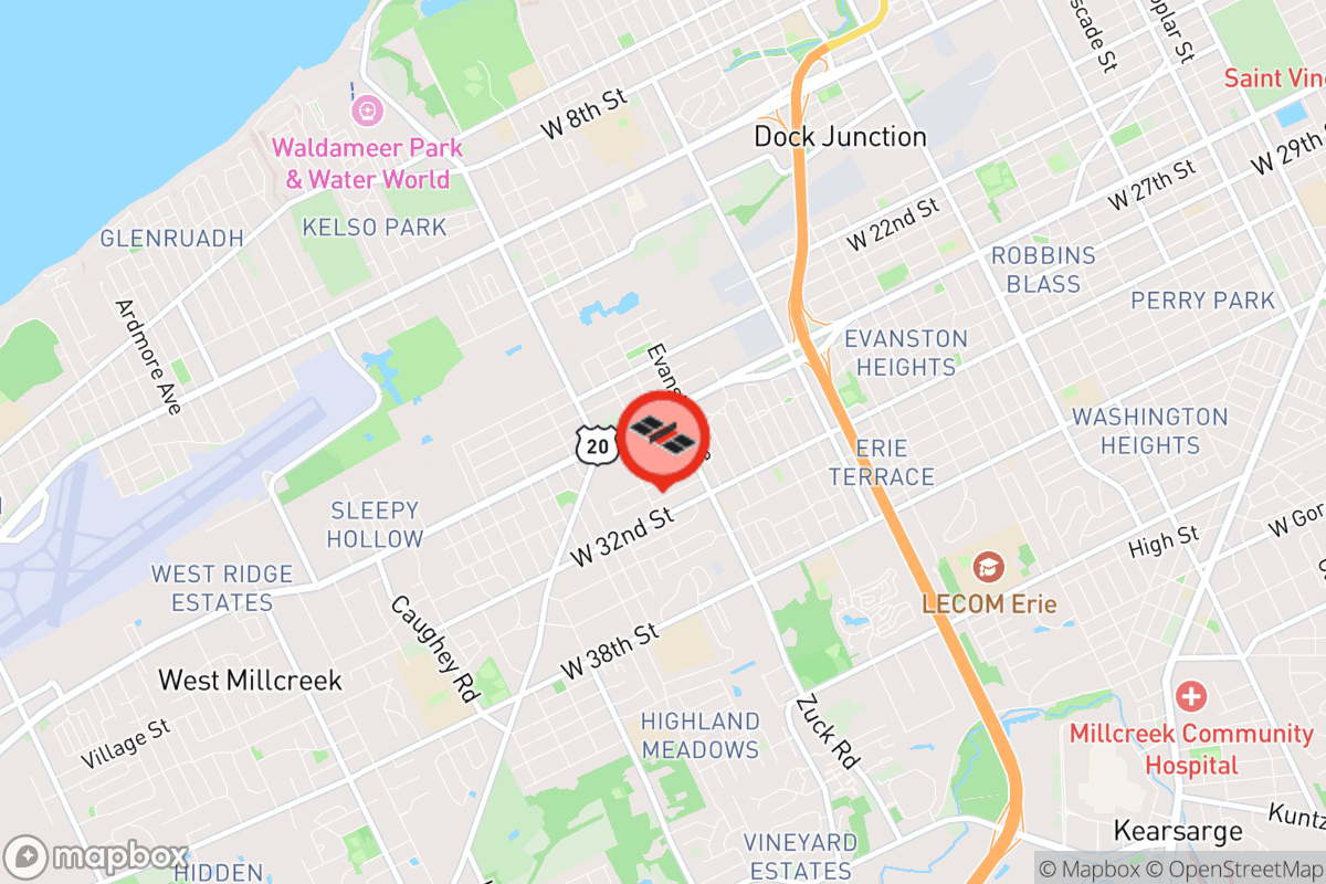 Static map screenshot of the place