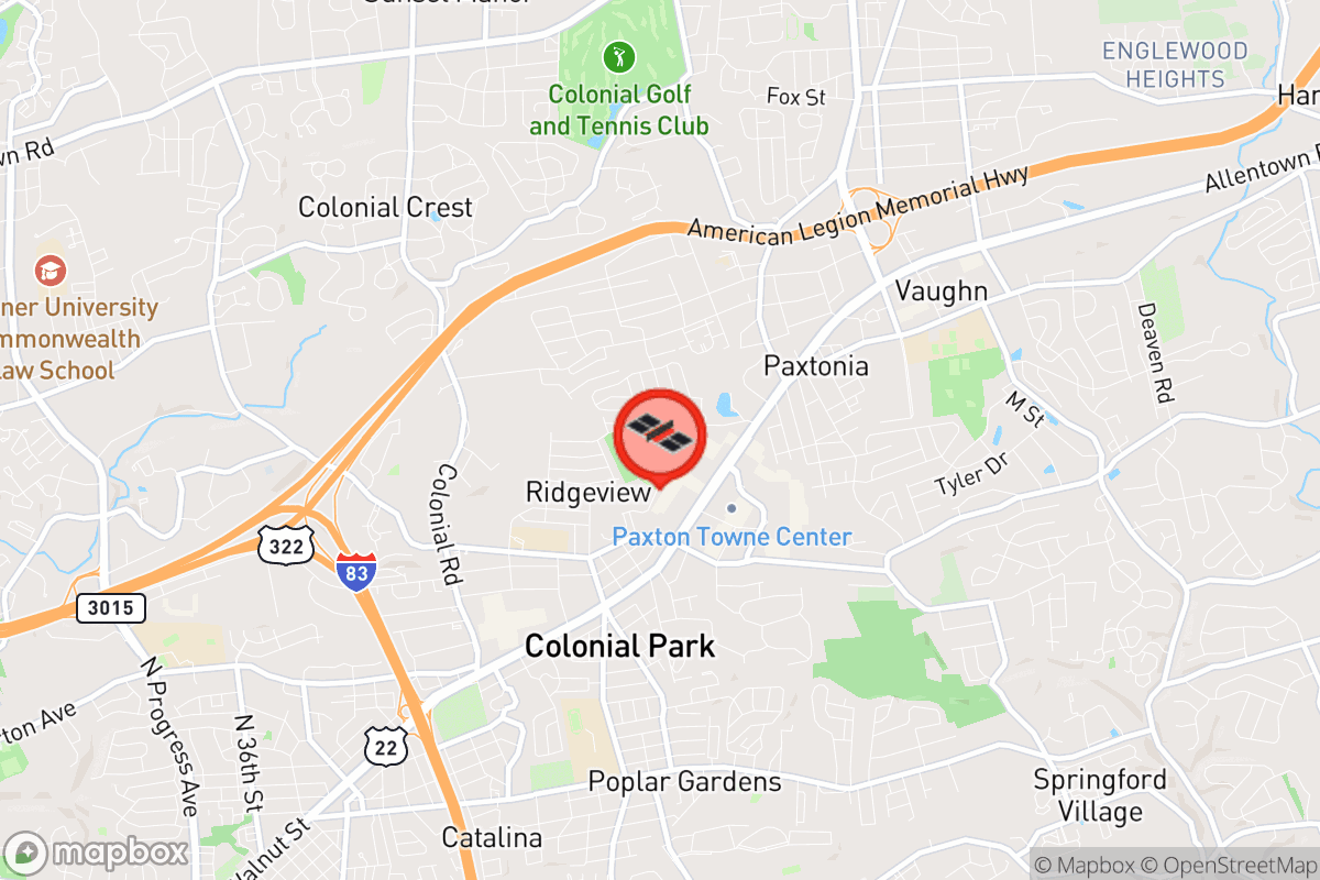 Static map screenshot of the place