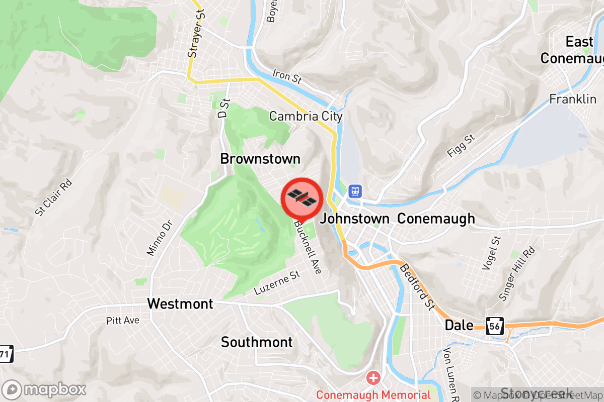 Static map screenshot of the place