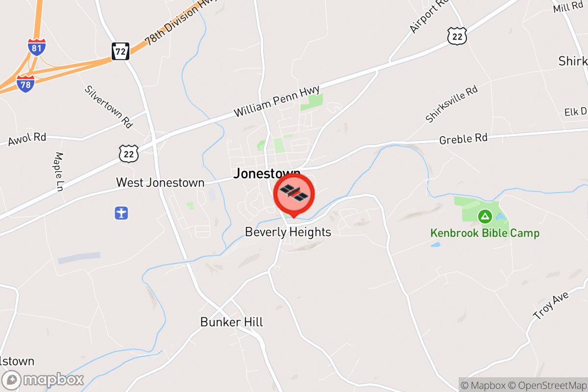 Static map screenshot of the place