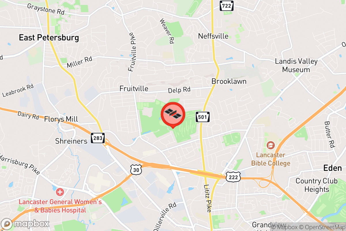 Static map screenshot of the place