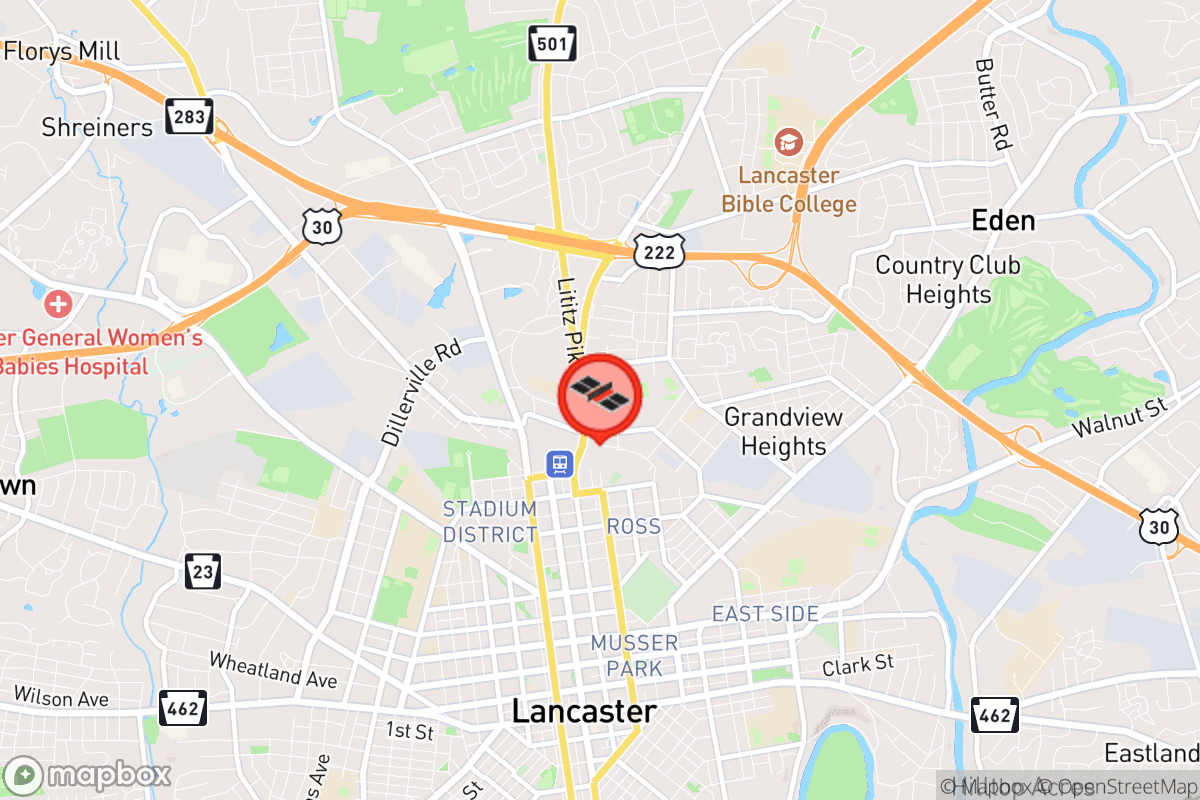 Static map screenshot of the place