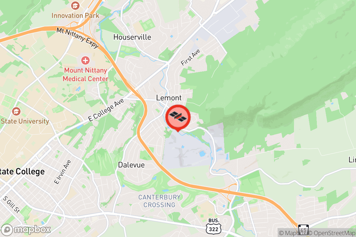 Static map screenshot of the place