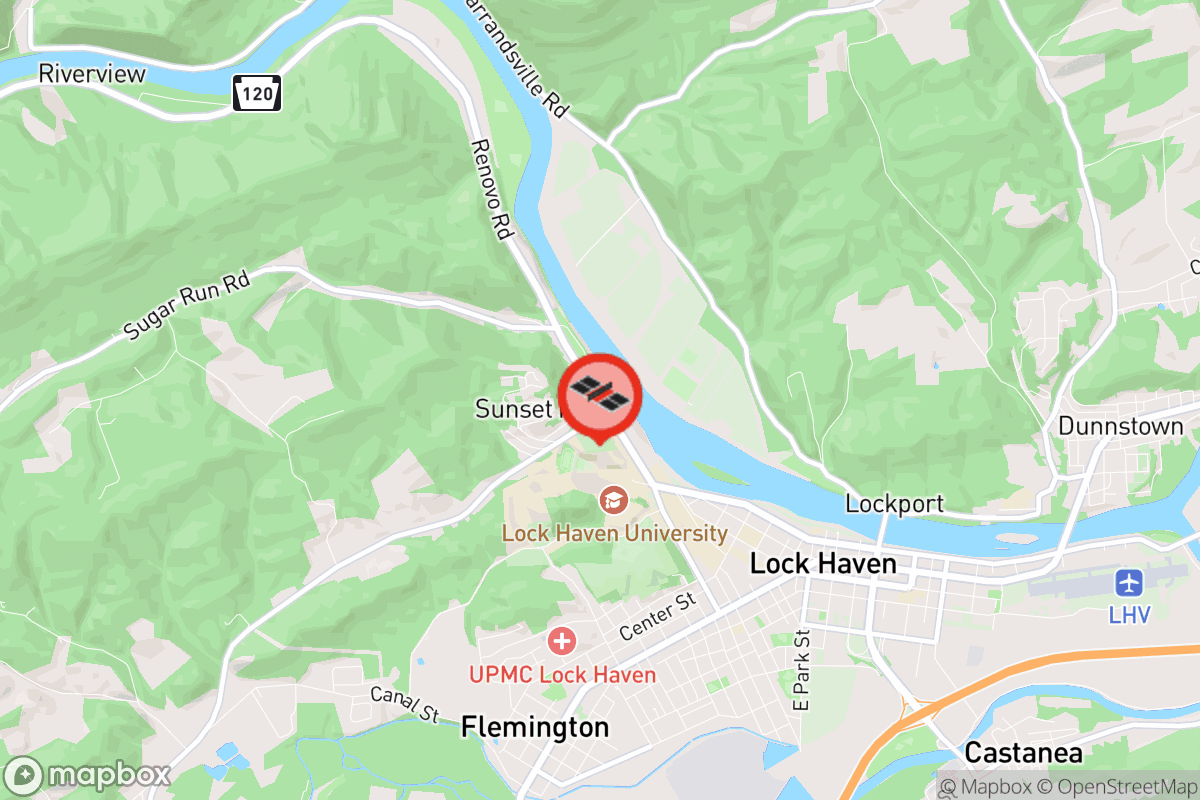 Static map screenshot of the place