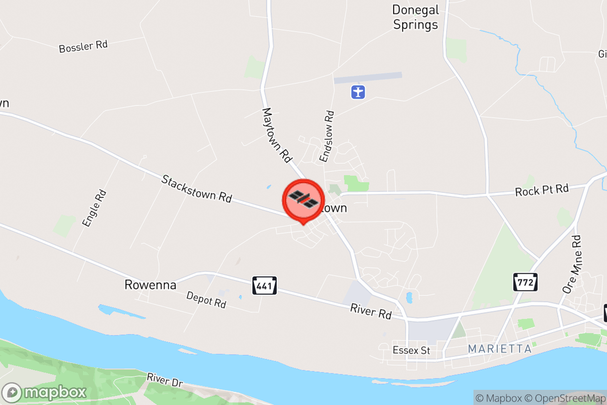 Static map screenshot of the place