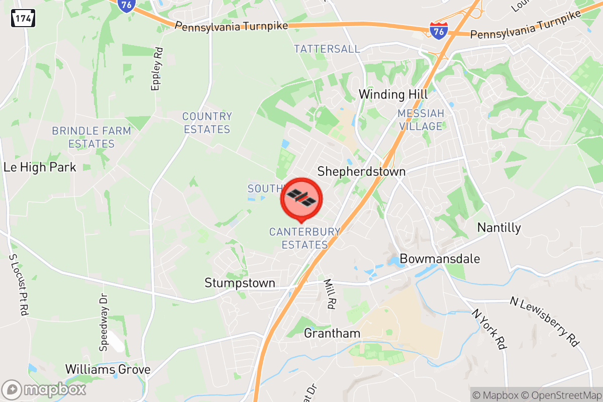 Static map screenshot of the place