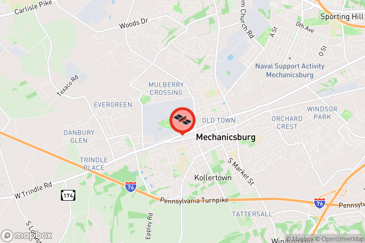 Static map screenshot of the place