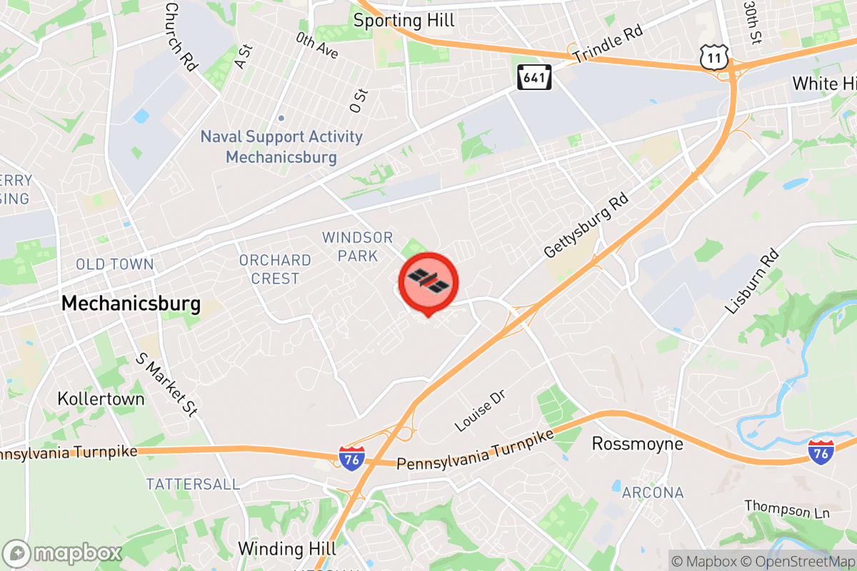 Static map screenshot of the place