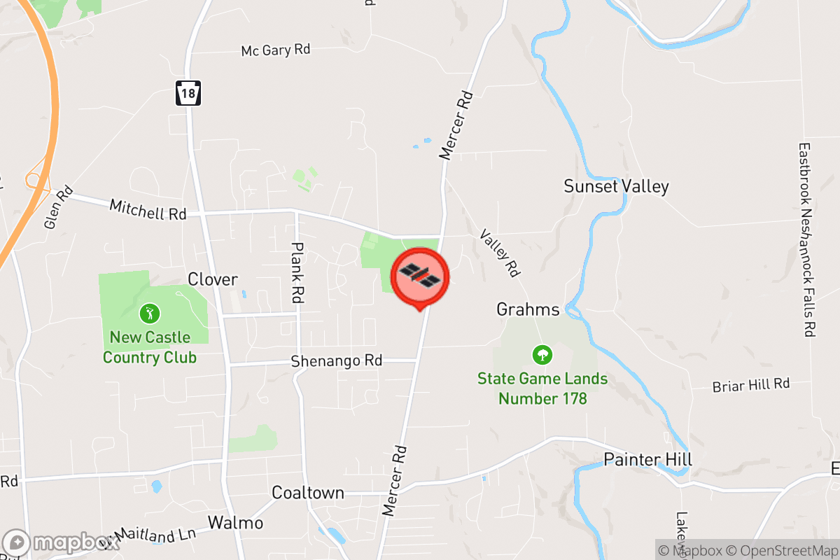 Static map screenshot of the place