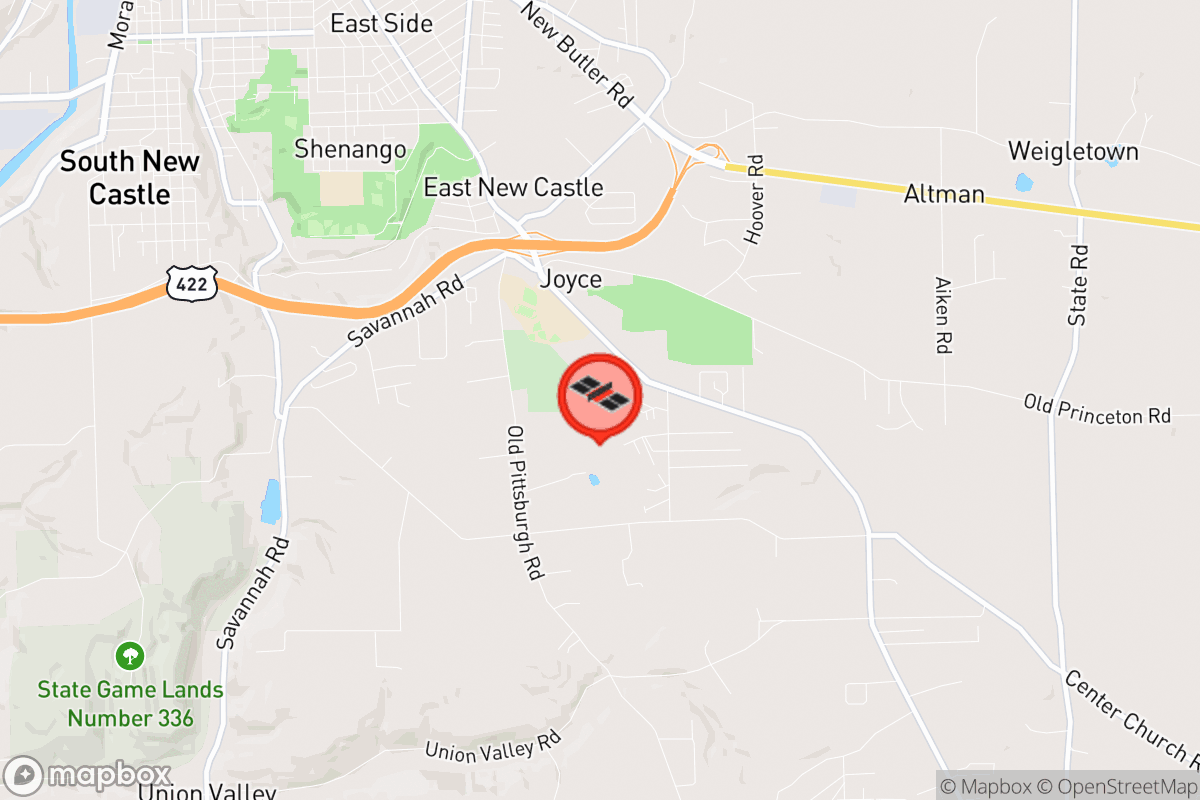 Static map screenshot of the place