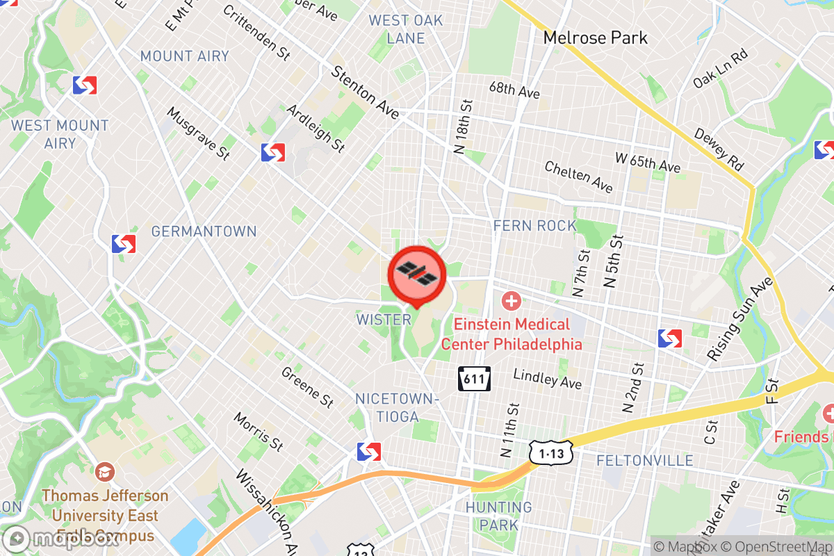 Static map screenshot of the place