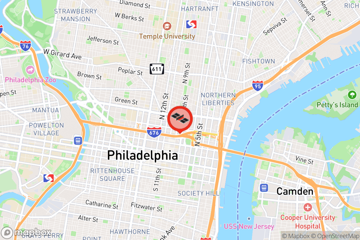 Static map screenshot of the place