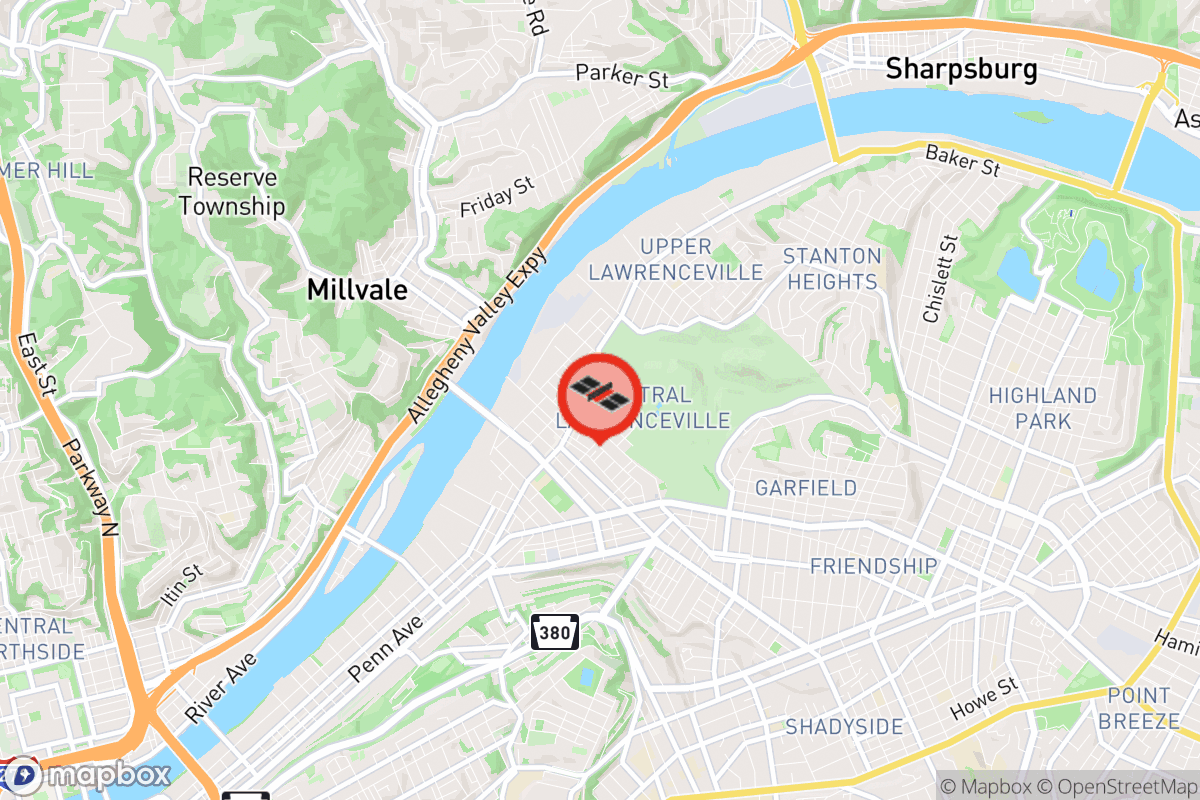 Static map screenshot of the place