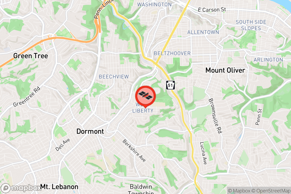 Static map screenshot of the place