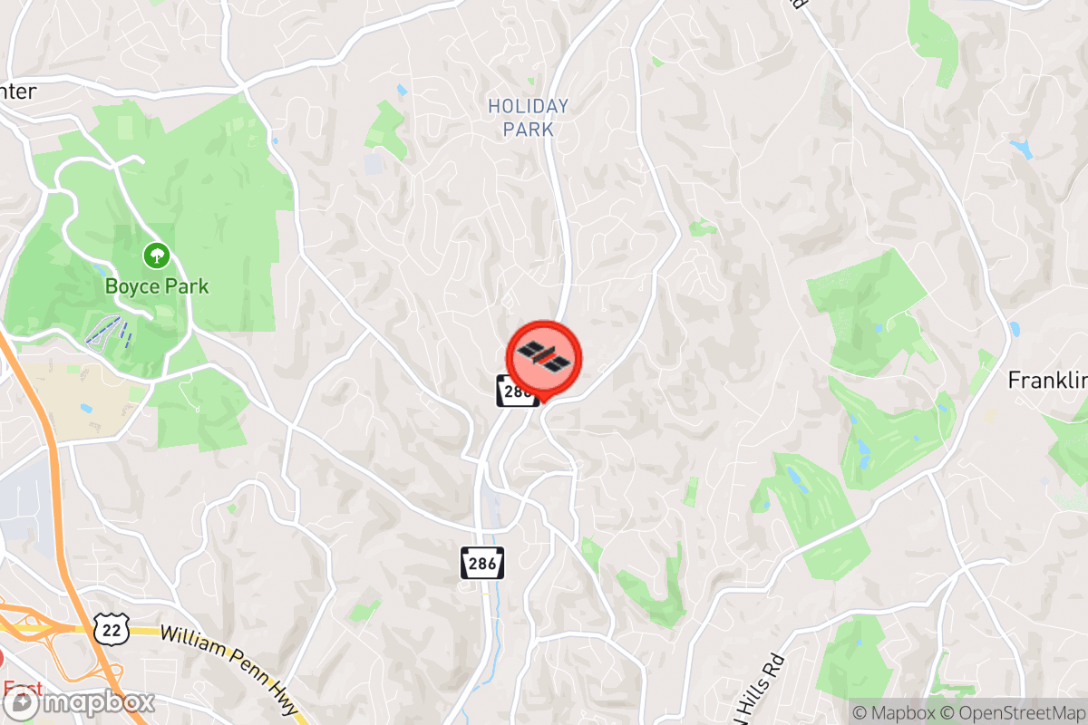 Static map screenshot of the place