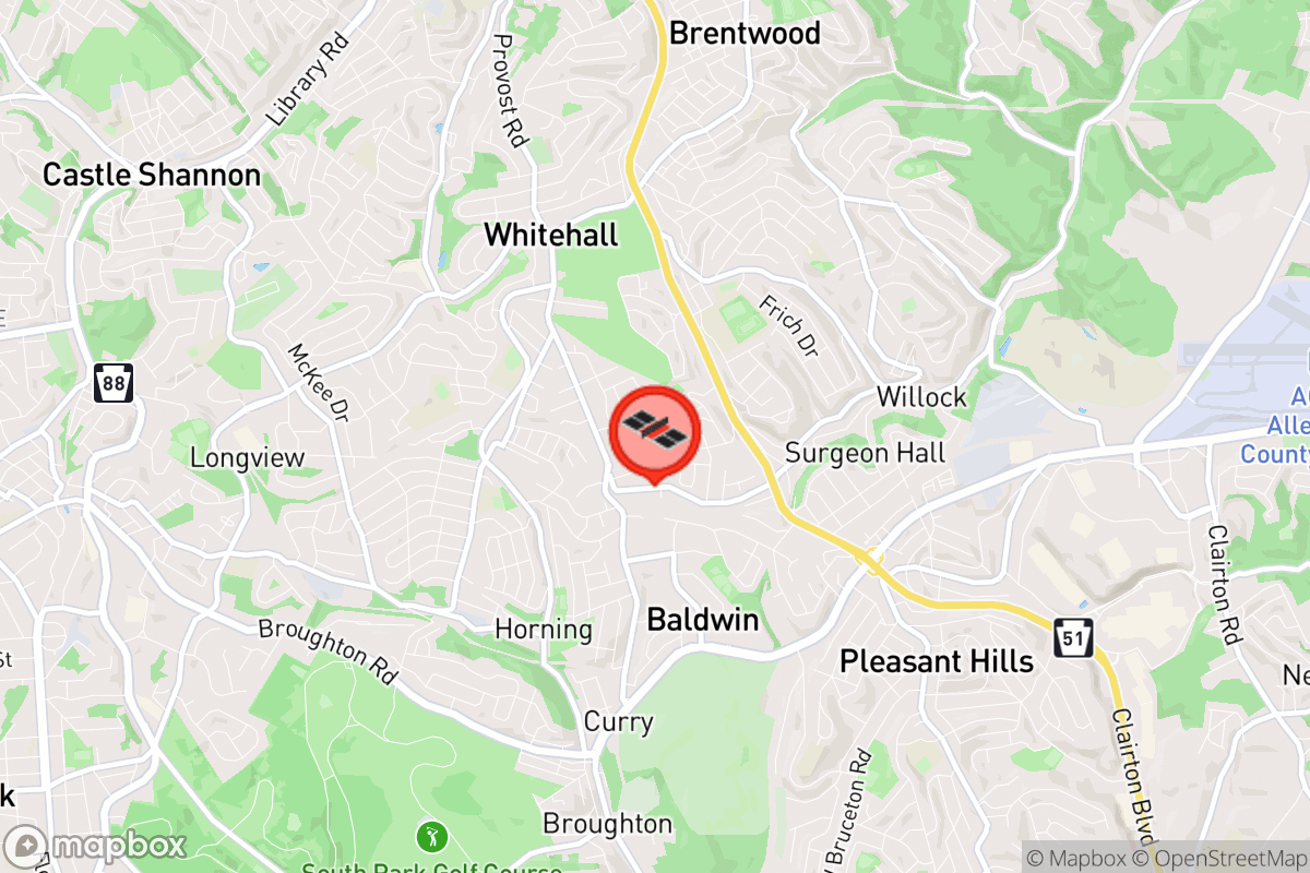 Static map screenshot of the place