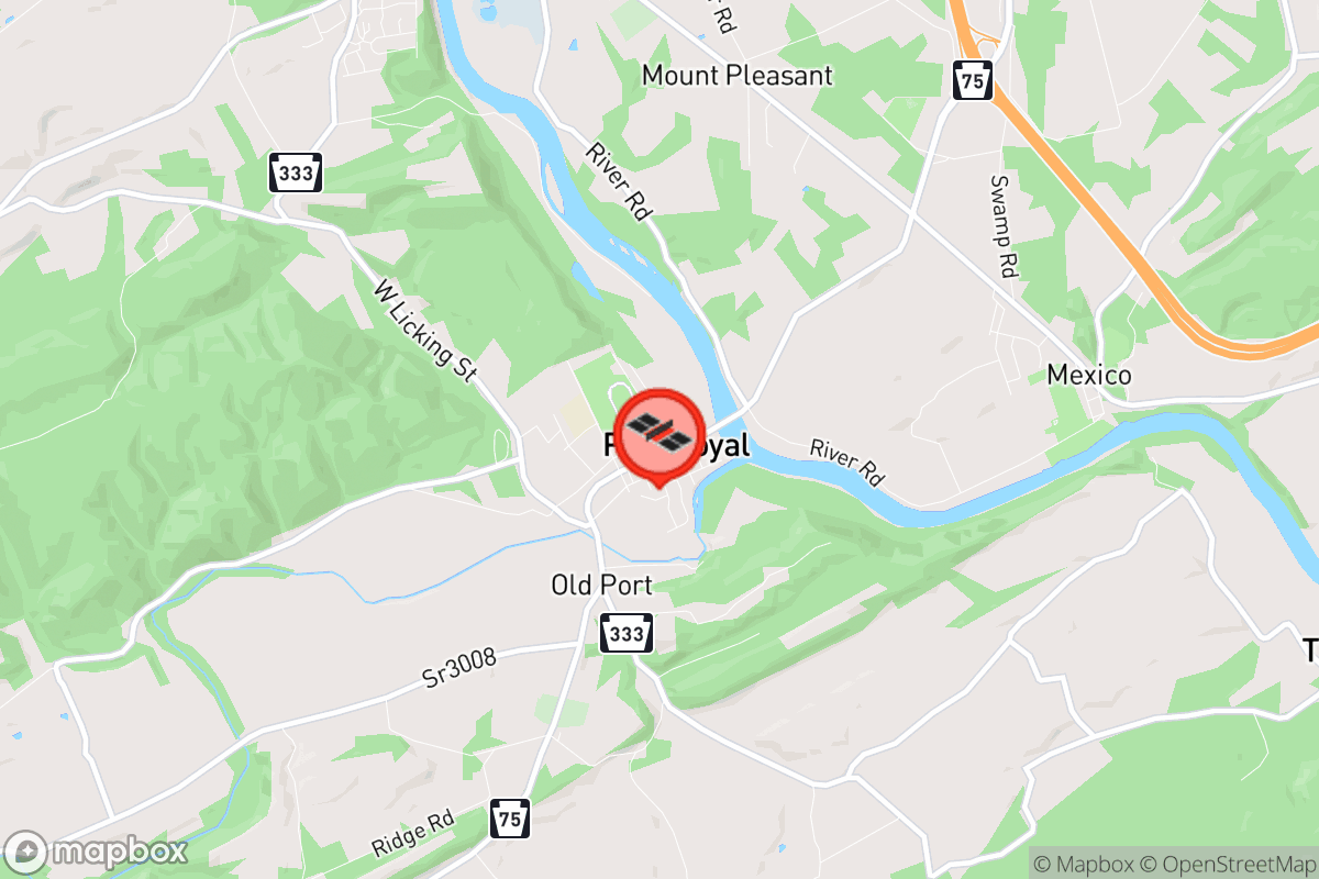 Static map screenshot of the place