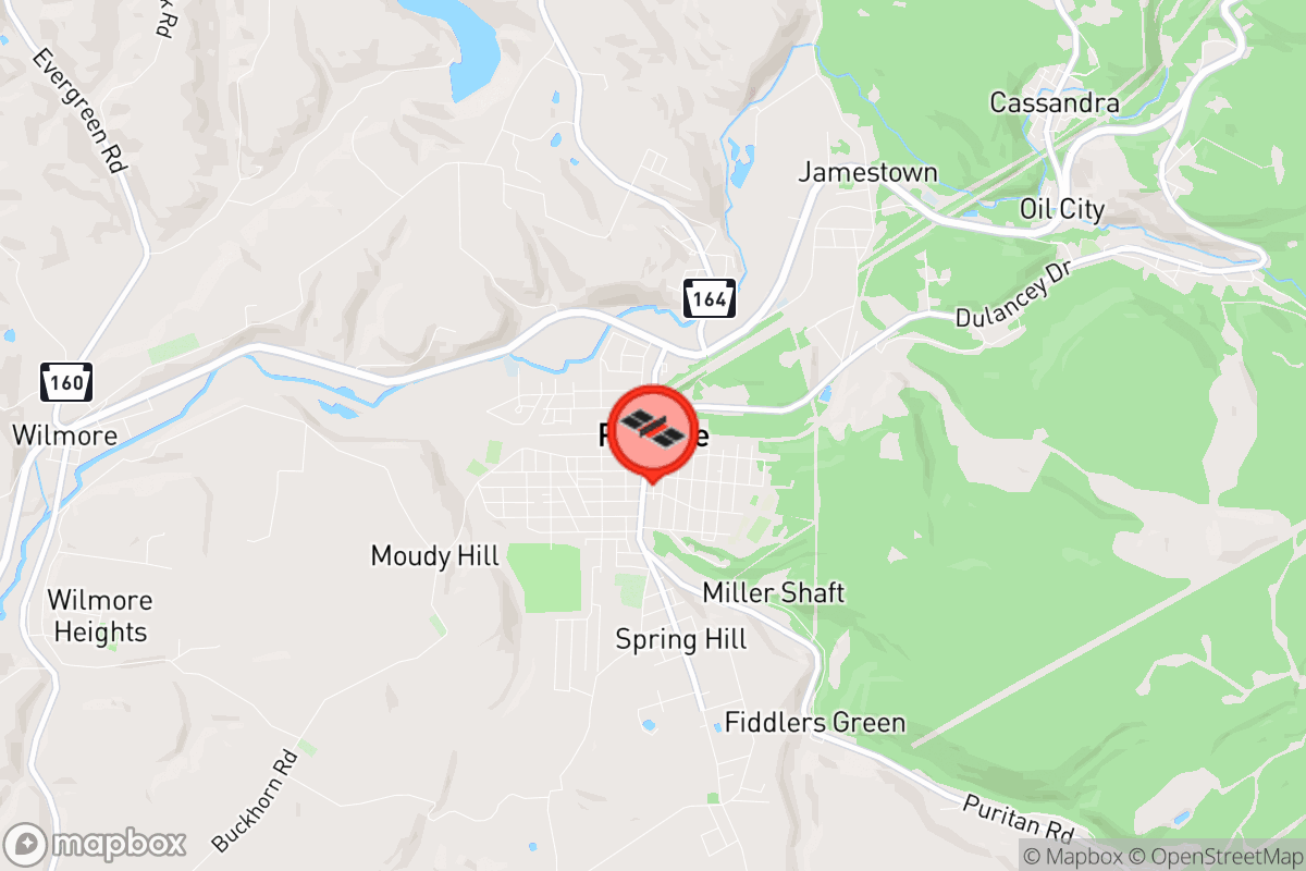 Static map screenshot of the place