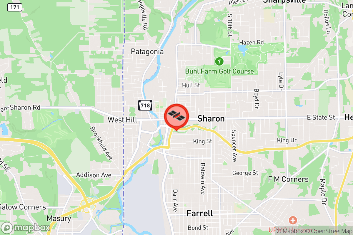 Static map screenshot of the place