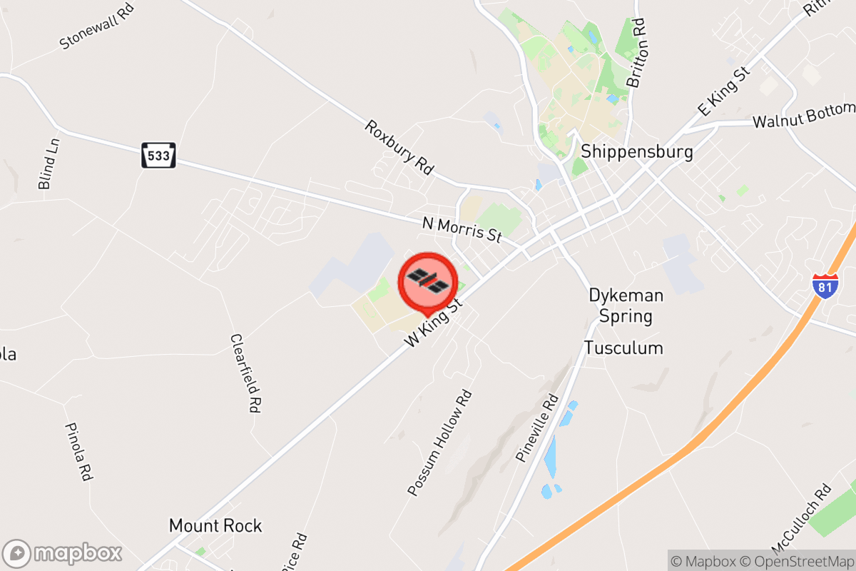 Static map screenshot of the place