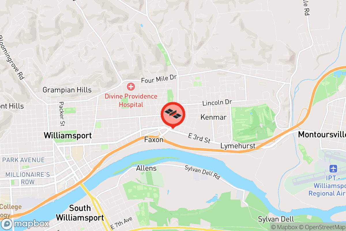 Static map screenshot of the place