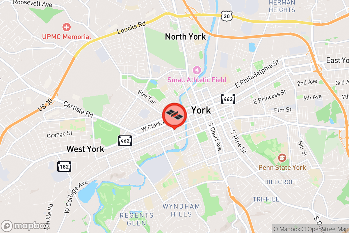 Static map screenshot of the place