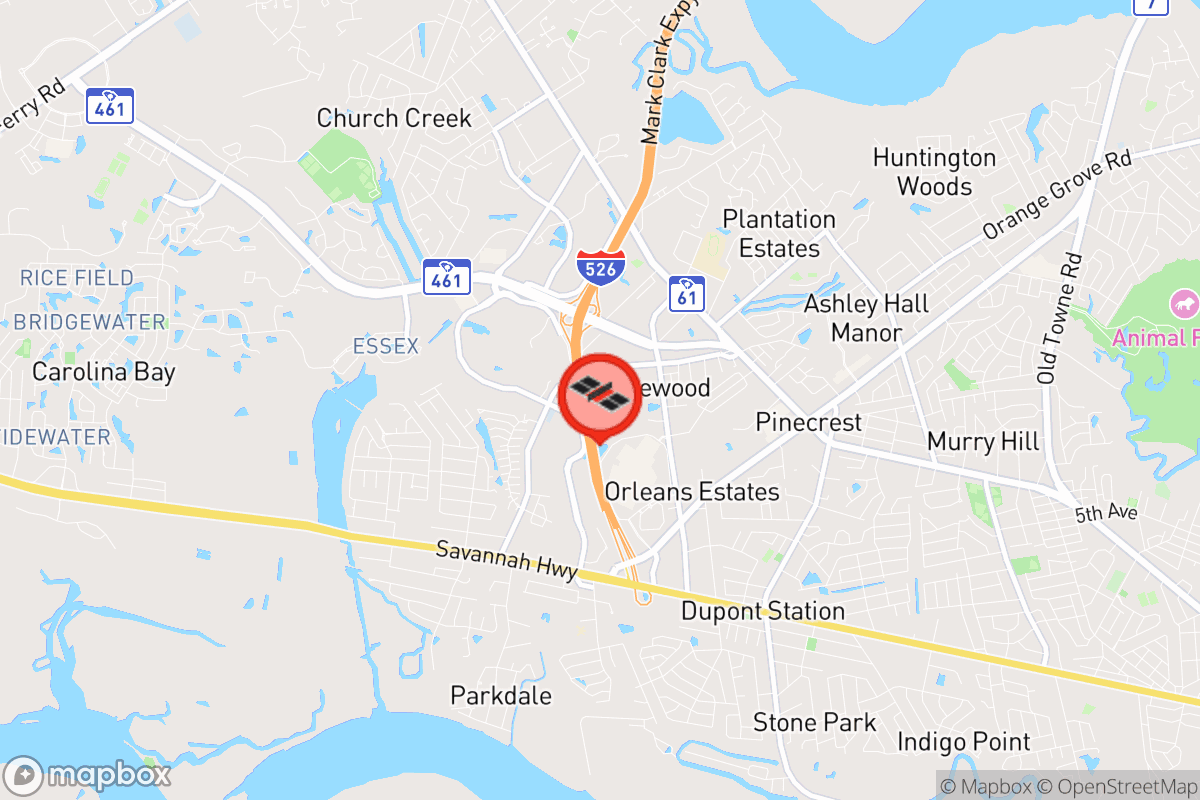 Static map screenshot of the place