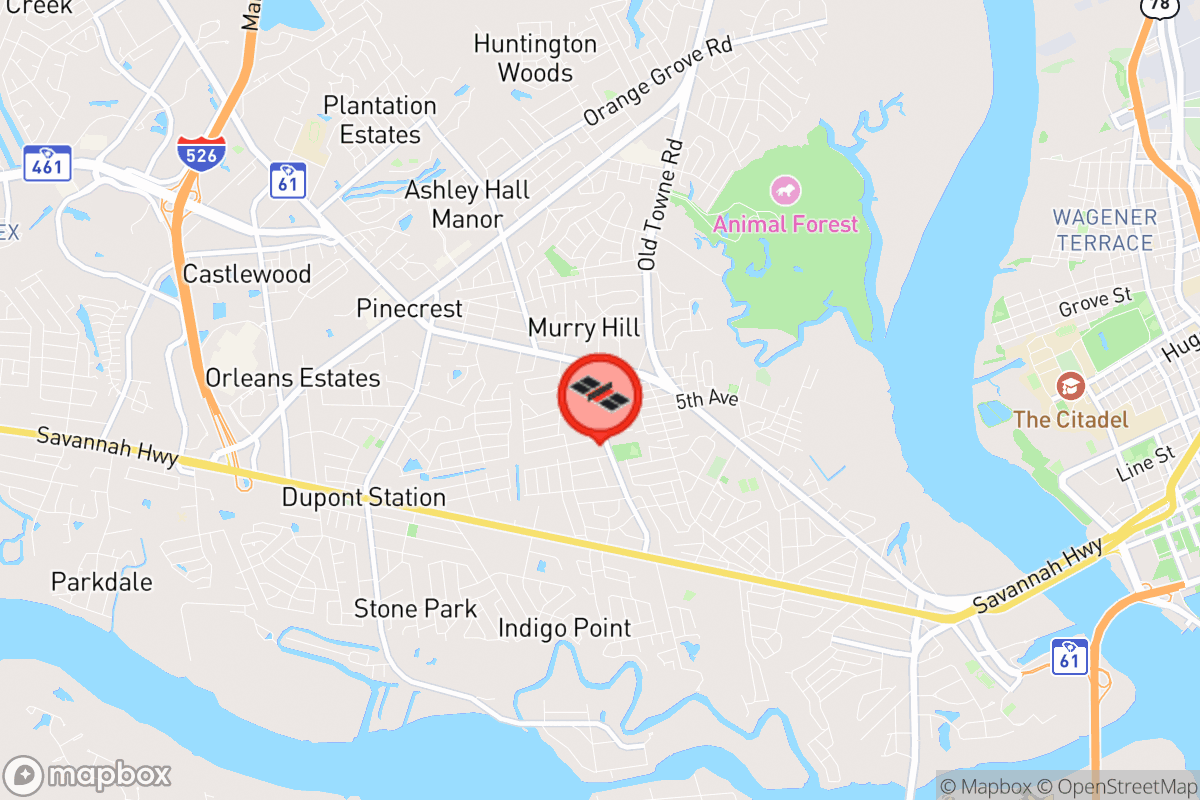 Static map screenshot of the place