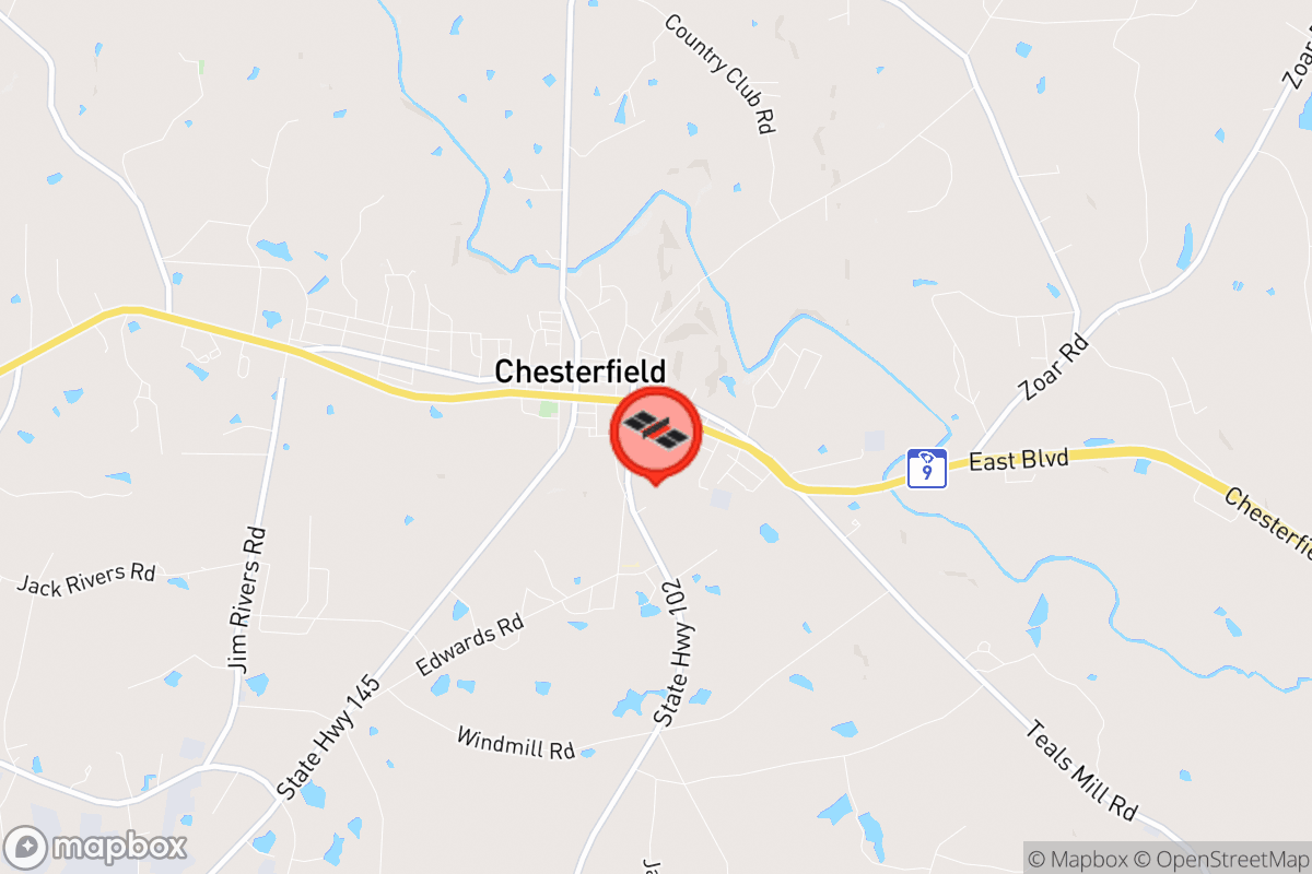 Static map screenshot of the place