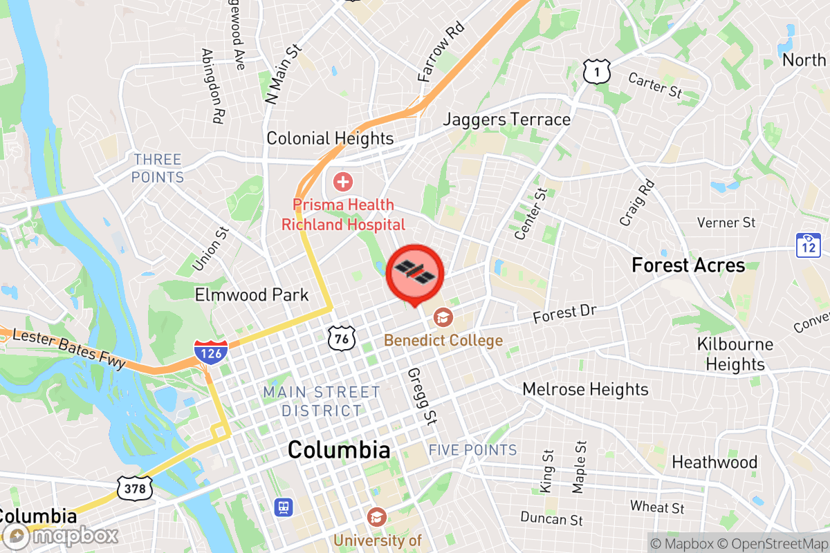 Static map screenshot of the place