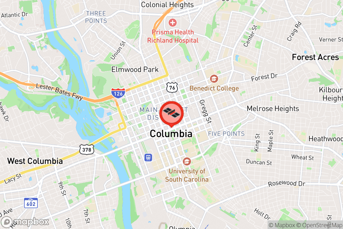 Static map screenshot of the place