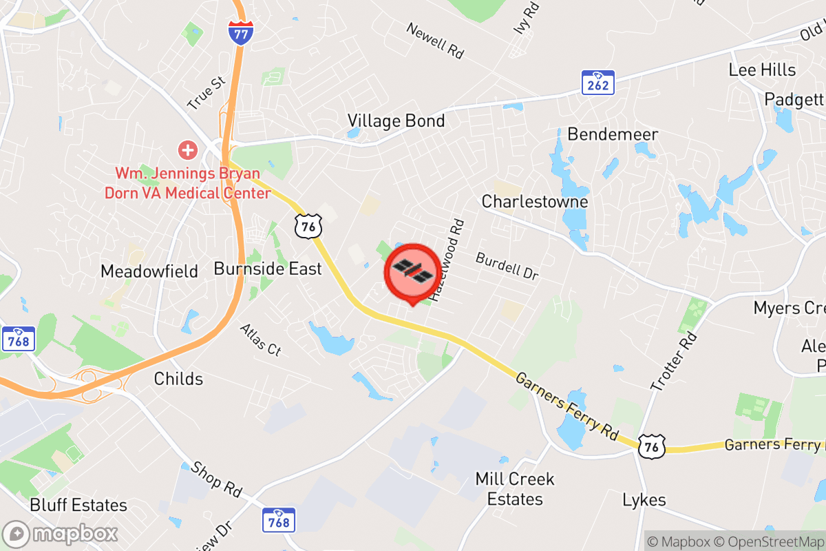 Static map screenshot of the place