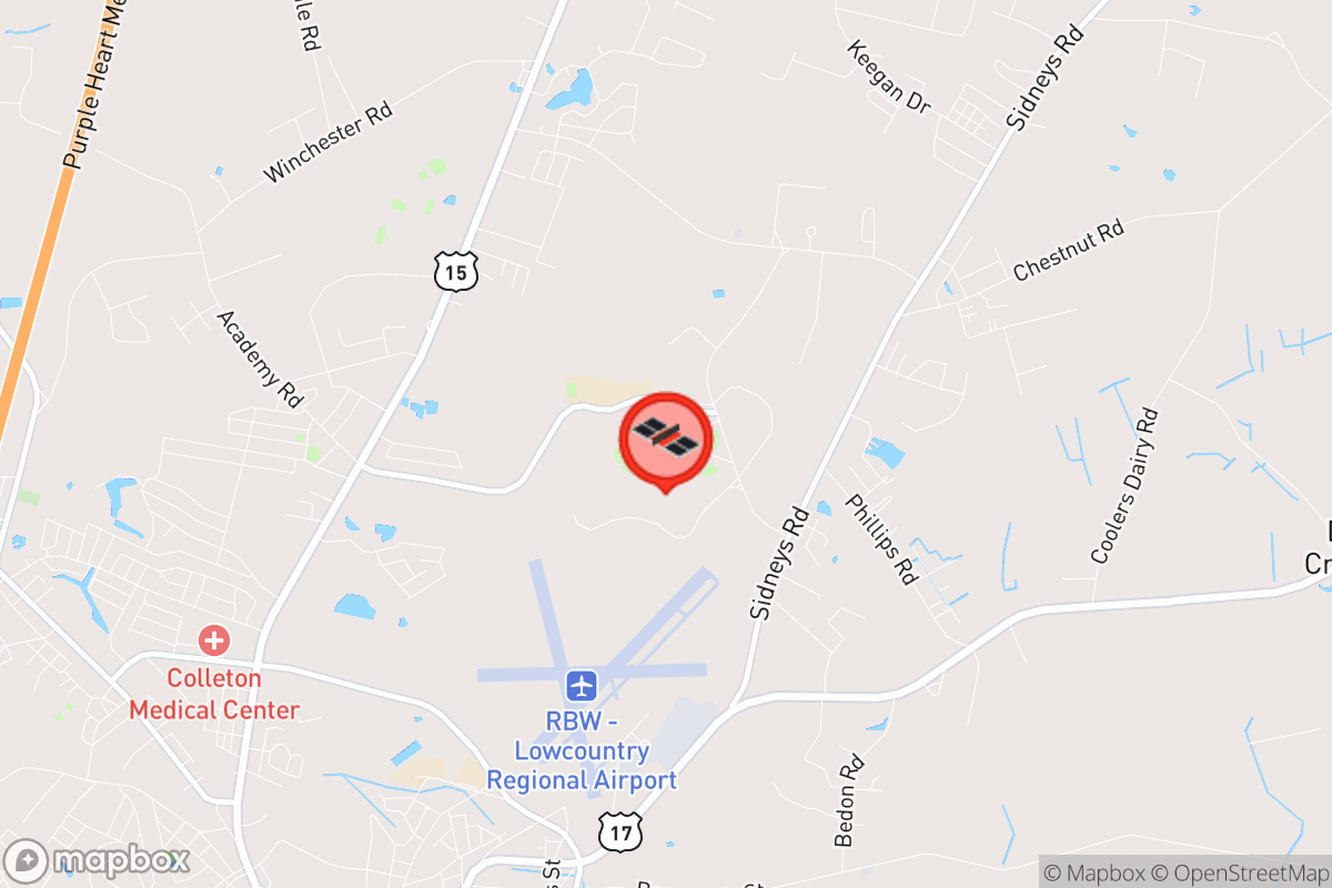 Static map screenshot of the place